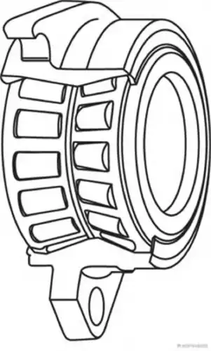 Ступичный подшипник (комплект) HERTH+BUSS JAKOPARTS J4711053