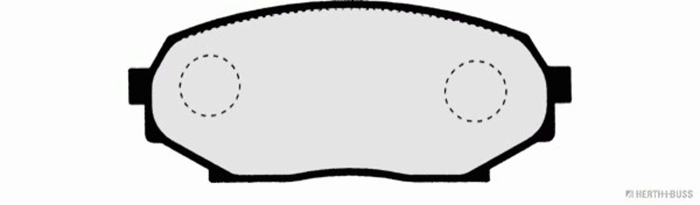 Колодки тормозные дисковые HERTH+BUSS JAKOPARTS J3603037