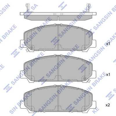 Тормозные колодки дисковые HI-Q SP1448