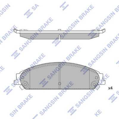 Колодки диковые п. HI-Q SP1509