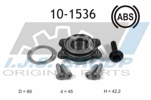 Ступица колеса audi a6 c6 2.7d 04-08 IJS GROUP 10-1536