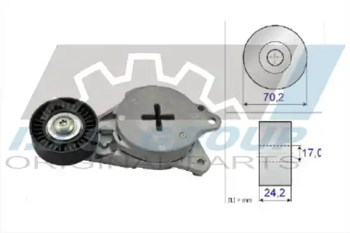 Натяжитель ремня IJS GROUP 93-1218