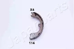Колодки тормозные барабанные JAPANPARTS GF-114AF