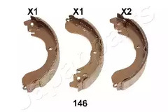 Колодки тормозные барабанные JAPANPARTS GF-146AF