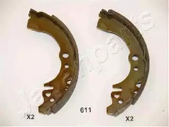 Колодки тормозные барабанные JAPANPARTS GF-611AF