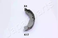 Колодки тормозные барабанные JAPANPARTS GF-K17AF