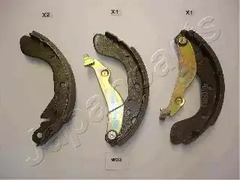 Колодки тормозные барабанные JAPANPARTS GF-W03AF
