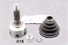 Шарнирный комплект приводной вал JAPANPARTS GI-K18