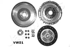 Комплект сцепления с маховиком JAPANPARTS KV-VW01