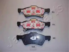 Тормозные колодки JAPANPARTS PA-002AF