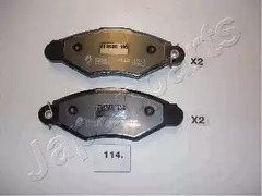 Тормозные колодки JAPANPARTS PA-114AF