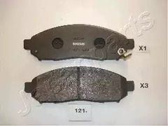 Тормозные колодки JAPANPARTS PA-121AF