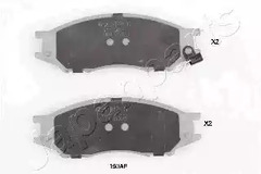 Тормозные колодки JAPANPARTS PA-150AF