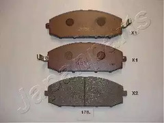 Тормозные колодки JAPANPARTS PA-178AF