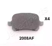 Тормозные колодки JAPANPARTS PA-2008AF