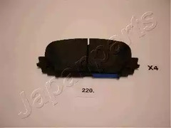 Тормозные колодки JAPANPARTS PA-220AF