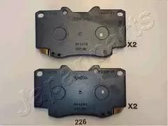 Тормозные колодки JAPANPARTS PA-226AF