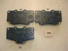 Тормозные колодки JAPANPARTS PA-254AF