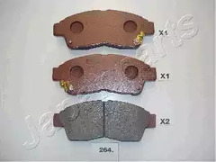 Тормозные колодки JAPANPARTS PA-264AF