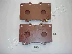 Тормозные колодки JAPANPARTS PA-268AF