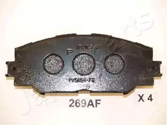 Тормозные колодки JAPANPARTS PA-269AF