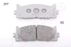 Тормозные колодки JAPANPARTS PA-277AF