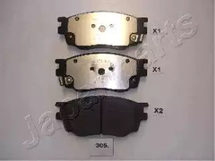 Тормозные колодки JAPANPARTS PA-305AF