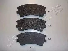 Тормозные колодки JAPANPARTS PA-307AF