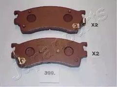 Колодки тормозные дисковые JAPANPARTS PA-399AF