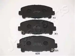 Тормозные колодки JAPANPARTS PA-409AF