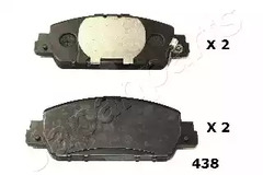 Тормозные колодки JAPANPARTS PA-438AF