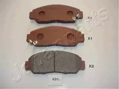 Тормозные колодки JAPANPARTS PA-491AF