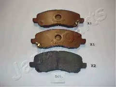 Тормозные колодки JAPANPARTS PA-501AF
