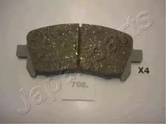 Тормозные колодки JAPANPARTS PA-796AF