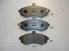 Комплект тормозных колодок дискового тормоза JAPANPARTS PA-H13AF