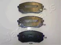Тормозные колодки JAPANPARTS PA-K20AF