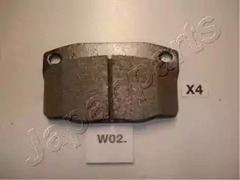 Тормозные колодки JAPANPARTS PA-W02AF