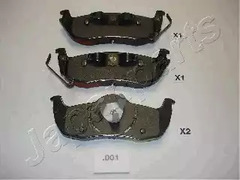 Тормозные колодки JAPANPARTS PP-001AF