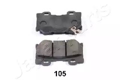 Тормозные колодки JAPANPARTS PP-105AF
