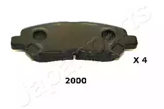 Тормозные колодки JAPANPARTS PP-2000AF