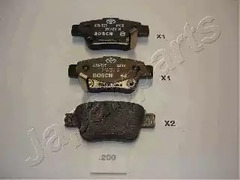Тормозные колодки JAPANPARTS PP-200AF