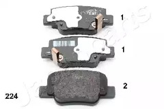 Тормозные колодки JAPANPARTS PP-224AF