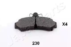 Тормозные колодки JAPANPARTS PP-230AF
