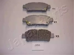 Тормозные колодки JAPANPARTS PP-258AF