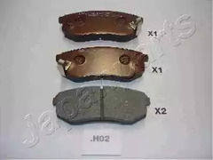 Тормозные колодки JAPANPARTS PP-H02AF
