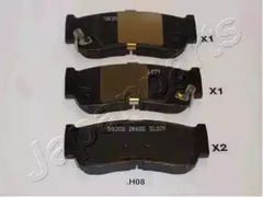 Тормозные колодки JAPANPARTS PP-H08AF