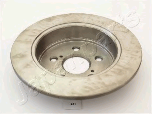 Диск тормозной задн окрашен JAPANPARTS DP-231C