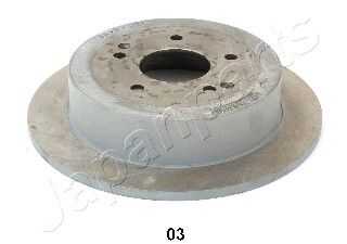 Диск тормозной задн окрашен JAPANPARTS DP-S03C