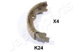 Колодки тормозные барабанные /комплект 4 шт JAPANPARTS GF-K24AF