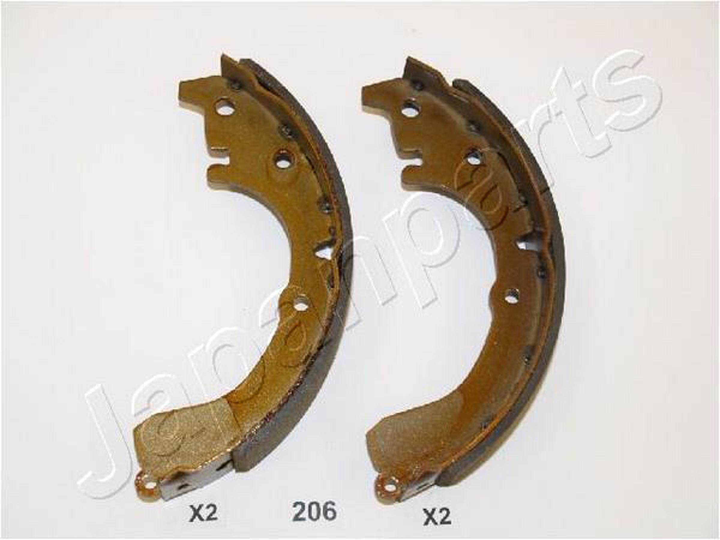 Комплект тормозных колодок JAPANPARTS GF-206AF